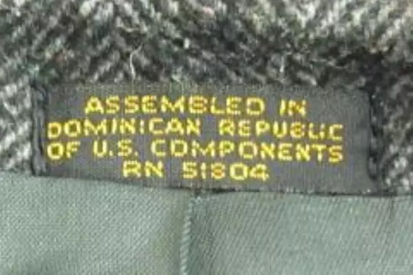 John Peel Men's Suit Jacket 42L Dark Gray Herringbone, Classic Fit