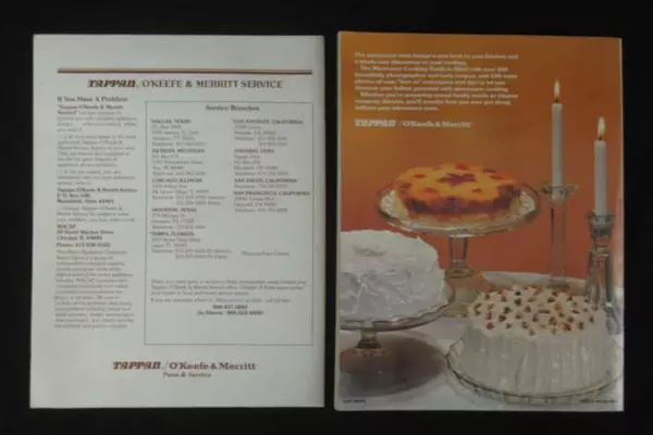 Lot of 2 Vintage Tappan Microwave Cooking Guides & Care Booklets