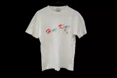 Vintage Island Shirts Hong Kong Embroidered T-Shirt Adult Small Stain