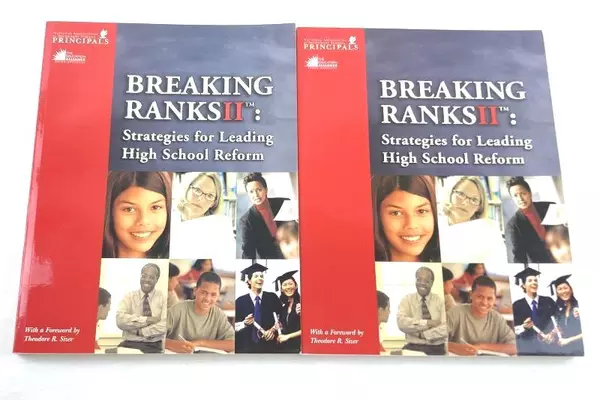 Lot of 2 Breaking Ranks II High School Reform Books Very Good Condition