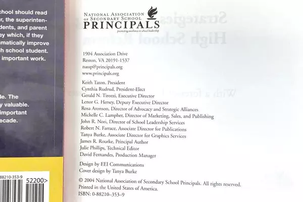 Lot of 2 Breaking Ranks II High School Reform Books Very Good Condition