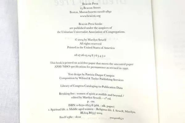 Breaking Free Women of Spirit at Midlife and Beyond by Marilyn Sewell