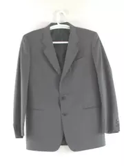 Vintage Corneliani Gray Pinstripe Suit Jacket Blazer Men's 44L Saks Fifth Ave