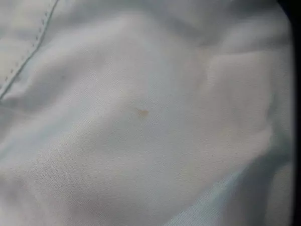 JM Collection Women's 22W Sleeveless Light Blue Blouse Top - Small Stain