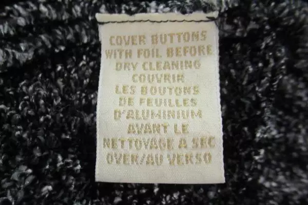 Dana Buchman Women's Large Black Silver Button Cardigan Sweater - Very Good