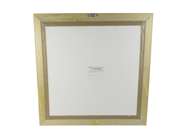 Framed Art Print Glass Vase with Roses and Lilacs Still Life Decor Kaiser Matted