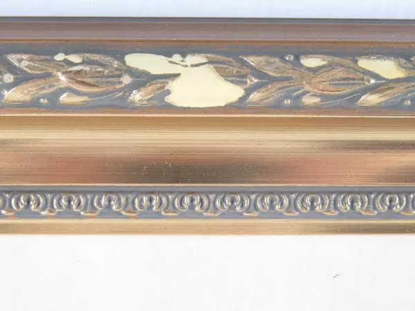 Framed Art Print Glass Vase with Roses and Lilacs Still Life Decor Kaiser Matted