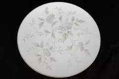 Vintage Noritake Janice 5814 Dinner Plates Japan Gray Gold Floral Replacement