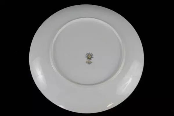 Vintage Noritake Janice 5814 Dinner Plates Japan Gray Gold Floral Replacement