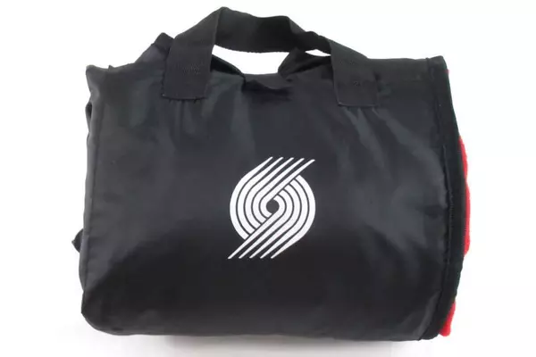 Fleecepro Portland Trailblazers NBA Folding Blanket with Handles, 58.5" x 48.5"
