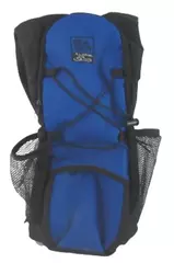 Tike Tech Blue Cycling Bag Sports Series Adjustable Straps Zip Closure