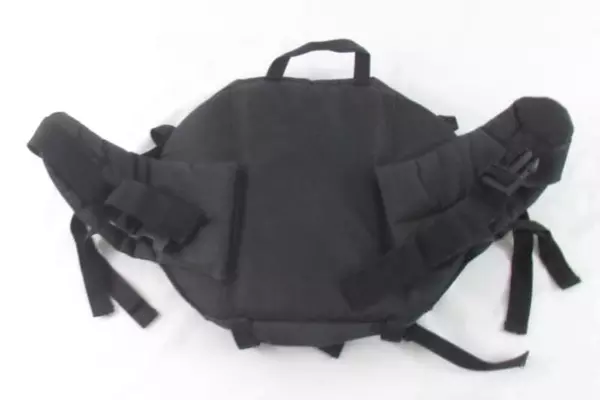 Ingear Cycling Bag Red & Black, 4 Pockets, Adjustable Waist Strap, Good Cond.