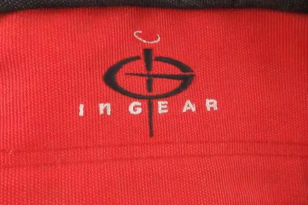 Ingear Cycling Bag Red & Black, 4 Pockets, Adjustable Waist Strap, Good Cond.