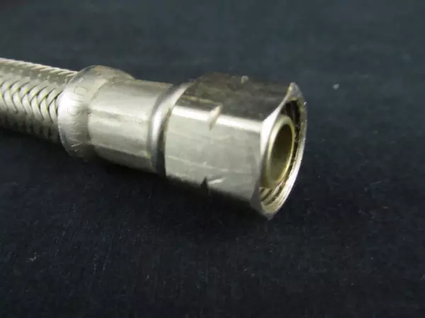 Fluidmaster B1F12 12" Faucet Connector 3/8" x 1/2" Stainless Steel