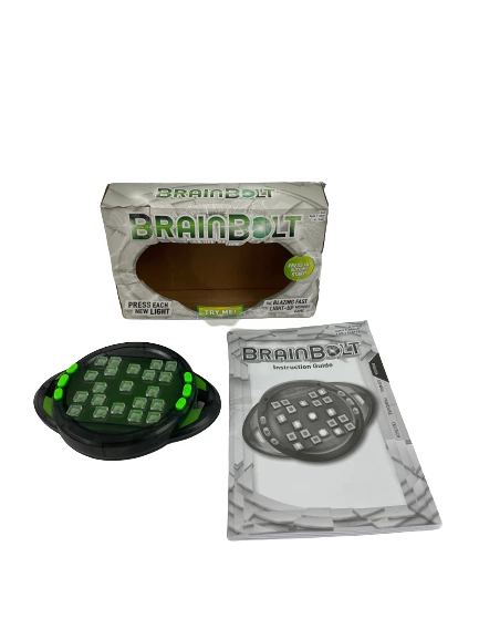 Light Up Memory Game Learning Resources BrainBolt 1-2 Players Instructions