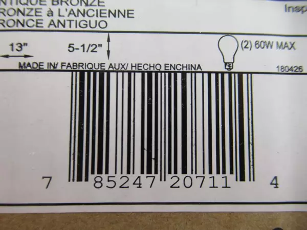 Progress Lighting Inspire Collection 2 Light Flush Mount Light Fixture Scratched