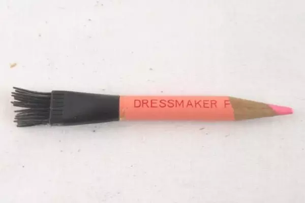 Lot of 2 Vintage Dyno Dressmaker Pencils with Brush Ends for Sewing & Crafting