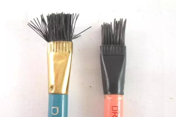 Lot of 2 Vintage Dyno Dressmaker Pencils with Brush Ends for Sewing & Crafting