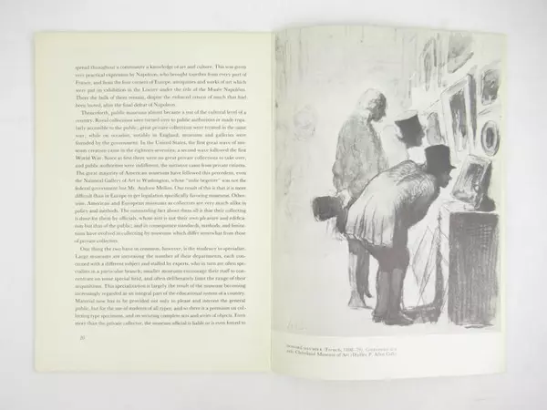 1954 Art Treasures of the World Booklet by W.G. Constable Collecting