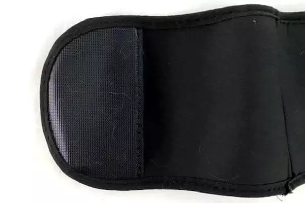 Black Belly Band Concealed Carry Belt with Universal Holster Size Fits Most
