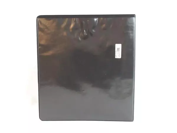 Sparco Black 3 Ring Binder 1in Standard View, 175 Sheets, Very Good Condition