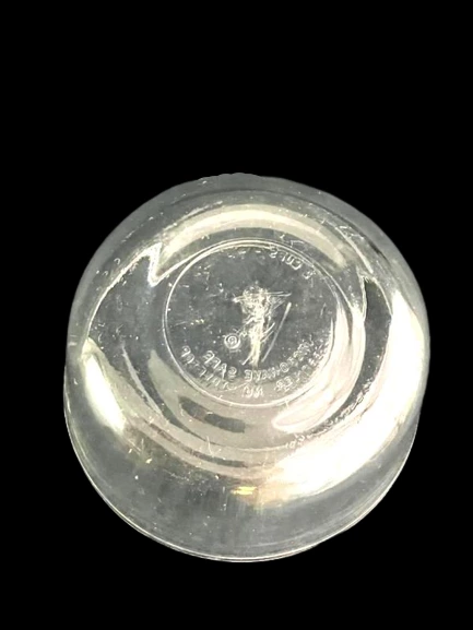 Vintage Anchor Hocking Clear Glass Custard Cup Bowl 2 Cups USA 472ml