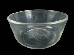 Vintage Pyrex 7200 B 35 2 Cup Clear Glass Mixing Bowl USA Made Corning Rare