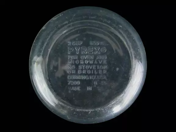 Vintage Pyrex 7200 B 35 2 Cup Clear Glass Mixing Bowl USA Made Corning Rare