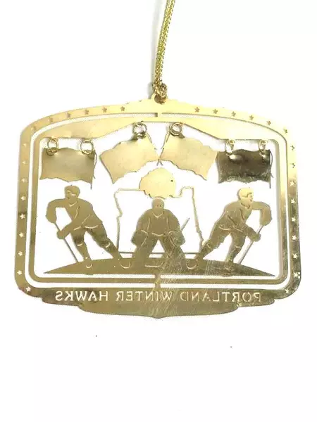 Portland Winterhawks 2003 Christmas Ornament - Hockey Fans Collectible