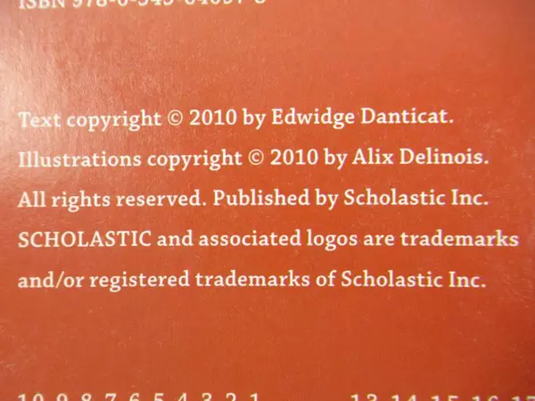 Eight Days: A Story of Haiti by Edwidge Danticat, 2010 Scholastic Paperback