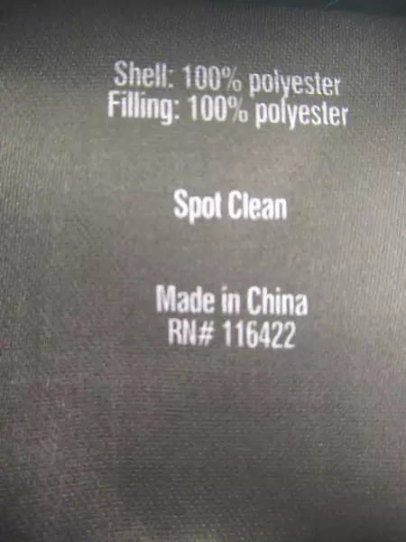 Style Sanctuary Gray Cinched Throw Pillow 14.5" x 10" - Home Decor Accent