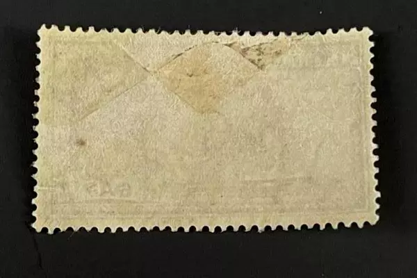 1937 Colonial India King George VI 6 Annas Mail Steamer Stamp Scott #159 Used