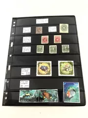 Lot of 16 Rare Used Stamps Canada Mongolia Mexico China Upper Volta 1900s