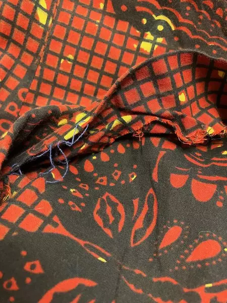 Lot of 2 Handmade Ethnic Geometric Sleeveless Dresses Women's Size S