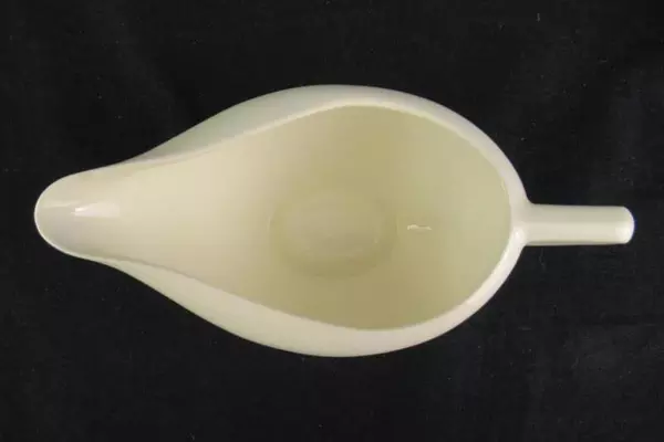 Vintage Knowles Tea Rose Porcelain Creamer X-2240-0 7" Long Floral Design