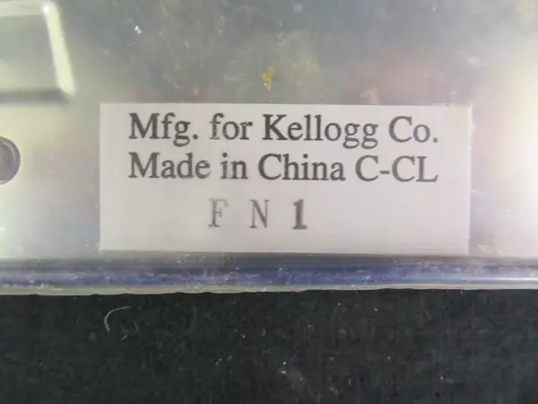 Kellogg's NASCAR Vintage Metal License Plate #25 Monte Carlo SS 2007