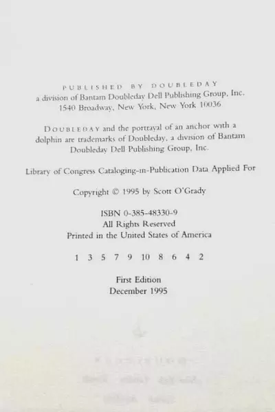 Return With Honor by Scott O'Grady & Jeff Coplon First Edition 1995 Hardcover