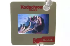 Jim Warren Werewolf Vintage Kodachrome Slide Art 2" x 2" Collectible