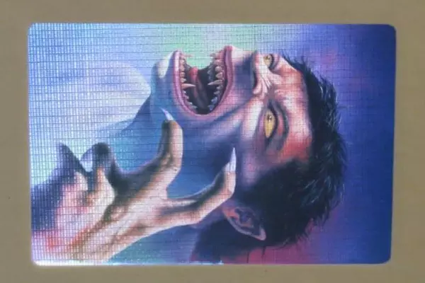 Jim Warren Werewolf Vintage Kodachrome Slide Art 2" x 2" Collectible