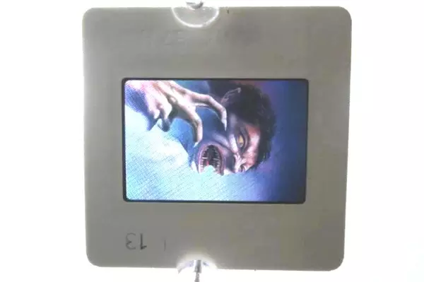 Jim Warren Werewolf Vintage Kodachrome Slide Art 2" x 2" Collectible