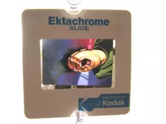 Vintage Ektachrome Slide Kodak 35mm Jim Warren's Manic Surrealism Art