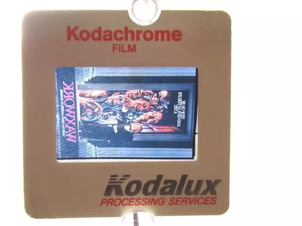 Vintage Kodak Kodachrome Film Slide Jim Warren Wax Work Surrealism Art