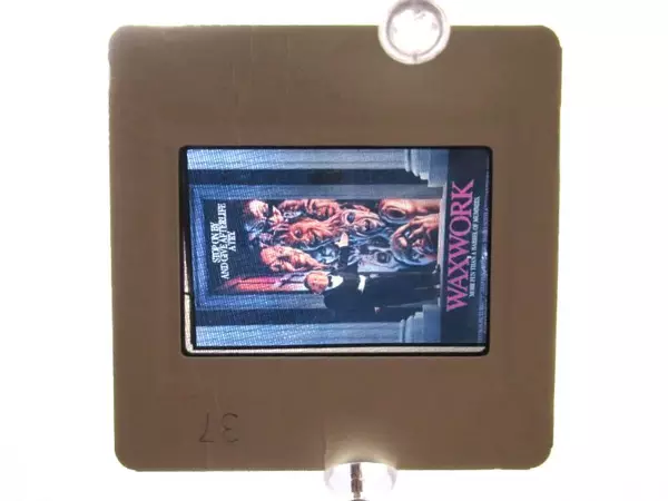 Vintage Kodak Kodachrome Film Slide Jim Warren Wax Work Surrealism Art