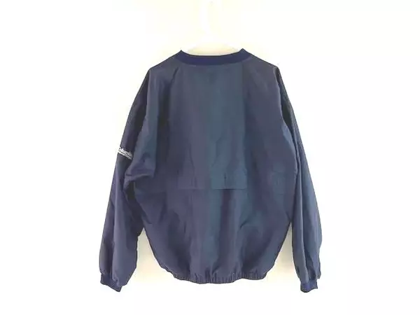 Columbia Sportswear Men's Omni-Tech Pullover Navy Blue Size L Zip Pockets