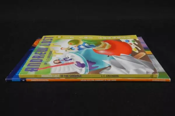 2 Step Into Reading Books: Helen Keller & Andrew Lost in Garbage Lot of 2