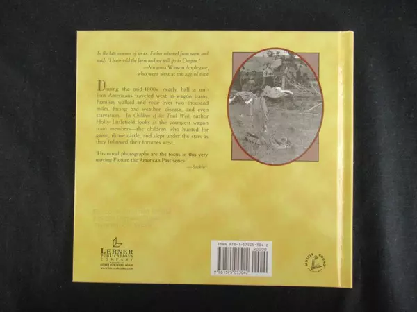 Vintage "Children of the Trail West" by Holly Littlefield, 1999 HC