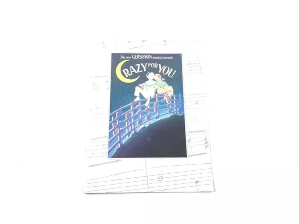 Crazy for You Gershwin Musical Comedy Program 1994 - Good Condition Collectible
