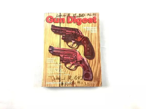 Gun Digest 27th Anniv 1973 Deluxe Edition Paperback - Fair Condition