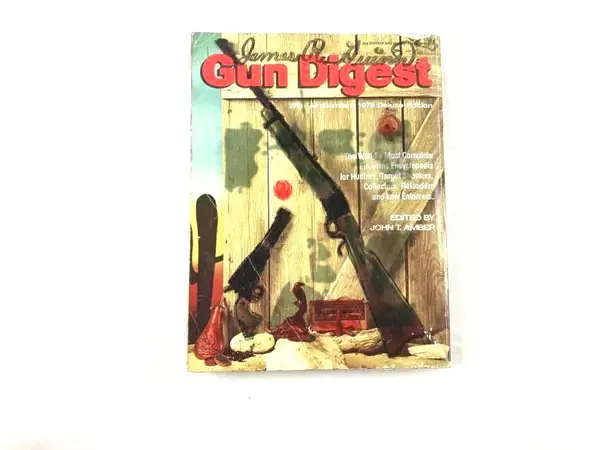 Gun Digest 27th Anniv 1973 Deluxe Edition Paperback - Fair Condition