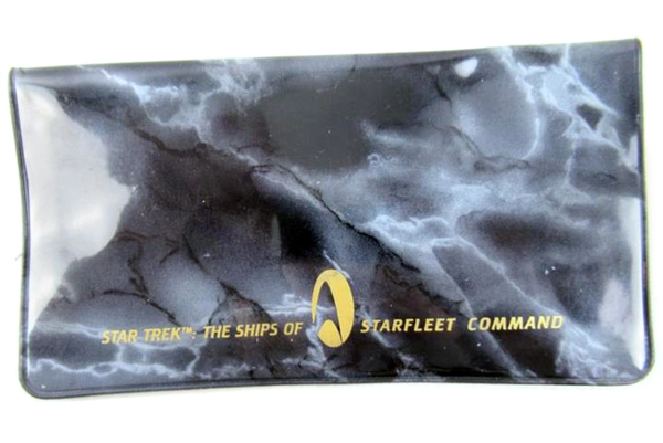 Vintage Star Trek Check Book Case Cover Paramount USS Enterprise NCC-1701-E